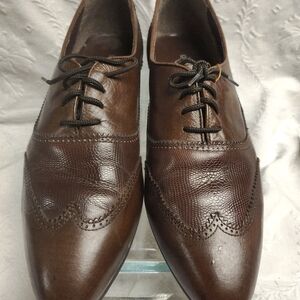 Danielo Vicentini Brown Leather Men's Oxfords
